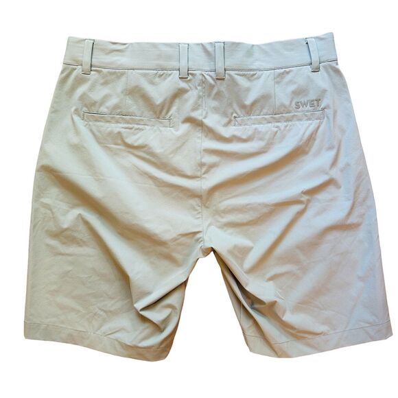 Swet Tailor Virtus Short 9 inch Golf Work Stretch Seafoam Size 32 NWT - Picture 9 of 9